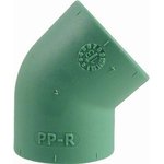 Угол полипропиленовый зеленый - 45 гр x 32 мм 7411084511