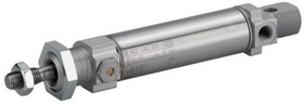 0822430202, Pneumatic Piston Rod Cylinder - 10mm Bore, 25mm Stroke, MNI Series, Single Acting
