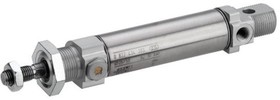 0822431303, Pneumatic Piston Rod Cylinder - 12mm Bore, 50mm Stroke, MNI Series, Single Acting