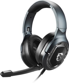 Фото 1/8 Гарнитура Gaming Headset MSI Immerse GH50, virtual 7.1 surround, USB, In-line controller, RGB Mystic Light Compatibility with 4 lightning ef
