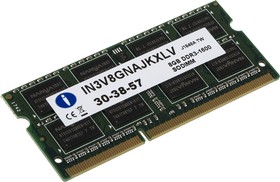 Фото 1/4 IN3V8GNAJKXLV, 8 GB DDR3 Laptop RAM, 1600MHz, SODIMM, 1.35V