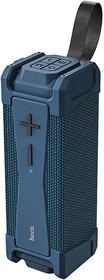 Фото 1/5 Портативная колонка bluetooth HOCO HC6 Magic BT5.0, 2x5W, AUX/TWS/FM/microSD/USB, IPX5 (синий)