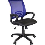 Кресло VTEChair-304 TC Net ткань черная/сетка синяя, пластик 329254