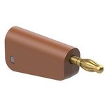 64.1045-27, Stackable Banana Plug, 3.9mm, Zinc Copper, Gold-Plated, 32A ...