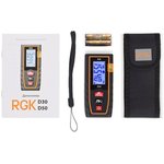 755634, Лазерный дальномер RGK D50 (с поверкой)