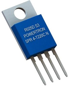 SPS 4-T220 5R000 S 1% M, SMD чип резистор, TO-263 (D2PAK), 5 Ом, SPS 4-T220 Series, 300 В, Металлическая Фольга, 15 Вт