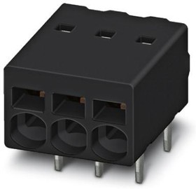 Фото 1/2 1770924, Conn PC Terminal Block 6 POS 2.5mm Solder RA Thru-Hole 6A