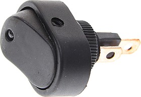 ASW-20D(bl), Выключатель клавиша 2-х позиционный (ON-OFF) со светодиодным индикатором синий 12B-20A JIETONG