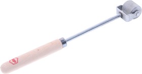 09093-00-00, Ролик прикаточный металлический с длинной деревянной ручкой Profi 32.5см STP