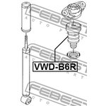 Отбойник амортизатора VWD-B6R