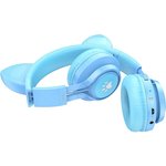 Наушники Bluetooth HOCO W39 Cat Ear Kids BT 5.3, AUX, накладная, громкость +/- ...