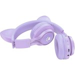 Наушники Bluetooth HOCO W39 Cat Ear Kids BT 5.3, AUX, накладная, громкость +/- ...