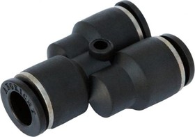 Фитинг Y-образный трубки ПВХ PUY10 10 мм, 10 шт DA-01275