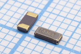 Часовой кварцевый резонатор 32.768кГц, SMD 3.2x1.5мм, нагрузка 4пФ; 32,768 \SMD03215C2\ 4\ 20\/-40~85C\ FTX32,768KSM3\