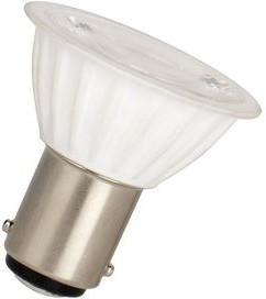 145616, LED Bulb 3W 12V 3000K 280lm BA15d 36mm