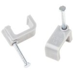 233657, Cable Clip 6mm PE Pack of 100 pieces