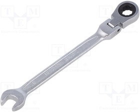 HT1R049, Ключ; комбинированный,с трещоткой,с шарниром; 9мм