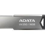 Флеш-память ADATA 16GB AUV250-16G-RBK SILVER