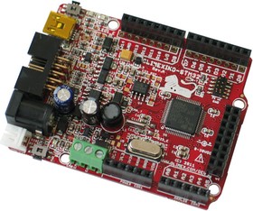 Фото 1/3 OLIMEXINO-STM32, Средство разработки ARM ST, CAN,USB, 53,2x42,9мм