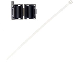 Фото 1/7 ZCAT2132-1130, d=11 мм, Фильтр на круглый кабель (серый)
