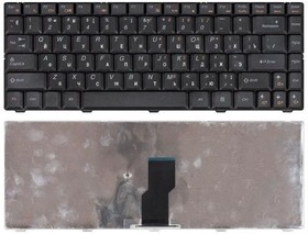 Фото 1/2 Клавиатура для ноутбука Lenovo IdeaPad B450 B450A B450L черная