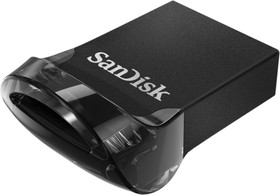 Фото 1/10 Флешка USB Sandisk Ultra Fit 32ГБ, USB3.0, черный [sdcz430-032g-g46]