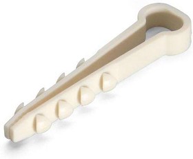 Дюбель-хомут ДХП 8-5 нейлон бел. (уп.100шт) Fortisflex 59234