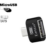 Адаптер Earldom ET-OT03 USB - MicroUSB (черный)