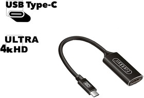 Фото 1/2 Адаптер Earldom ET-W11 Type-C - HDMI 4K (черный)