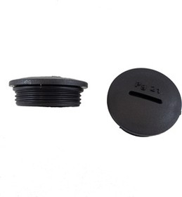 HPP21 BK080, Blanking Plug PG21, Polyamide, Black, IP66