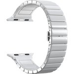 47120, Deppa Ремешок Band Ceramic для Apple Watch 42/44 mm, керамический, белый.