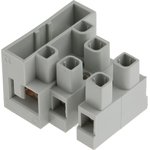 CFTBN/3, Fused Terminal Block, 3-Way, 20A, 4 mm² Wire, Screw Down Termination