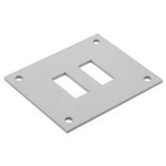 3971674, Thermocouple Miniature Socket Panel 55 x 45mm Anodized Aluminium