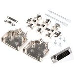 MHDM15-HD26MS-K, D-Sub Connector Kit, DA-26 Plug, Solder, Die-Cast Zinc Alloy
