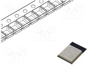ESP32-C6-WROOM-1-N4, Module: IoT; Bluetooth Low Energy,WiFi; PCB; SMD; 18x25.5x3.1mm