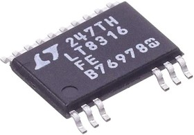 LT8316EFE#PBF, Switching Controllers 560VIN Micropower, Isolated No-Opto Flyb
