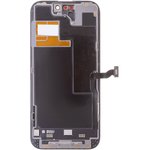 Дисплей (экран) в сборе с тачскрином для iPhone 14 Pro черный Premium LCD