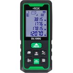 755740, Лазерный дальномер RGK DL100G (с поверкой) - зеленый луч