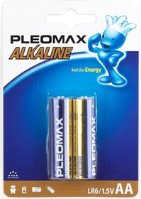 Батарейки Pleomax LR6-2BL Alkaline