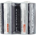 Батарейки Pleomax R20-2S SUPER HEAVY DUTY Zinc