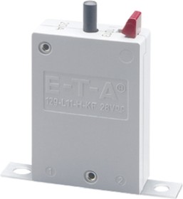 Фото 1/2 129-L11-H-KF-8A, Thermal Circuit Breaker - 129-L11 Single Pole 250V Voltage Rating, 8A Current Rating