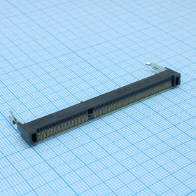 122A-52A00-DDRIII, SO DIMM DDR3 Socket Standard Type, 204 Pin 1.5V H=5.2mm, GF / 122A-52A00-DDRIII