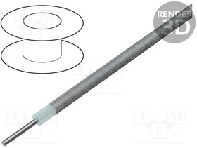 L01031B0000, Wire: coaxial; Semi Flex 250; solid; Cu; 6.35mm