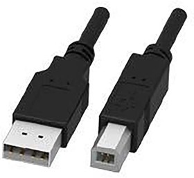 Фото 1/2 CA-USB-AM-CM-1FT, Cable USB 2.0 A Plug to C Plug 1' - Bag