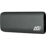 Внешний диск SSD AGI ED198 AGI4T0GIMED198, 4ТБ, черный