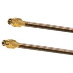 415-0526-MM200, RF Cable Assemblies CABLE ASSY, METRIC, SMPM RA FEMALE TO SMPM RA FEMALE, .086" SEMI-RIGID