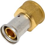 Муфта ВР, латунь пресс, 20x3/4, 18P-2005