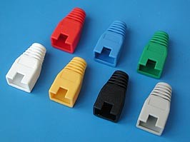 Фото 1/2 TPC-1/L, Колпачок на RJ-45, синий