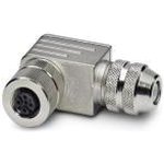 1430433, Connector, Universal, 5-position, shielded, Socket angled M12