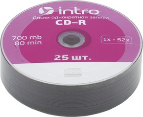 Intro СD-R INTRO 52X 700MB Shrink 25